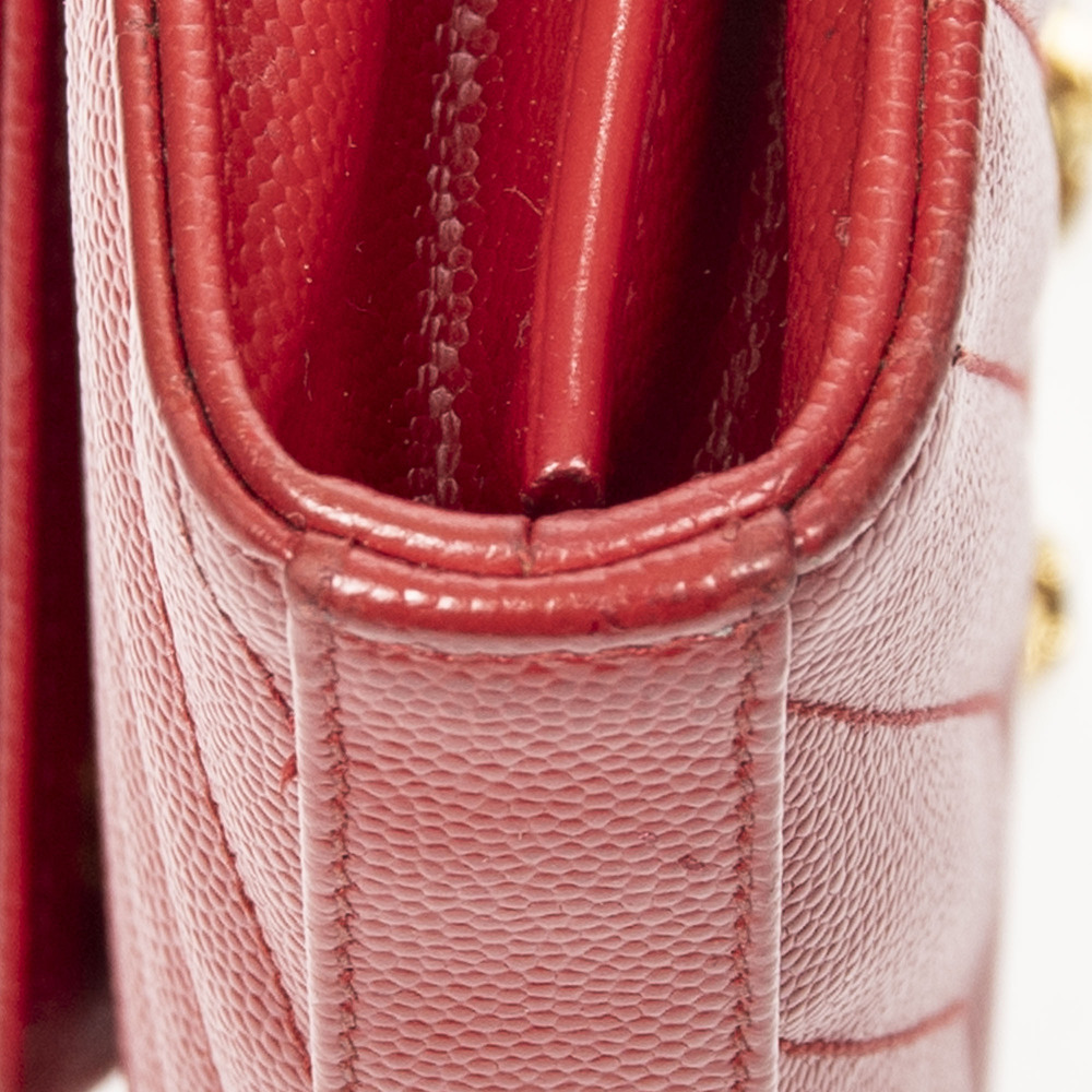 Saint Laurent Classic Cassandre Chain Wallet - Picture 8 of 10